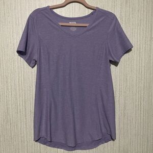Duluth Trading Size Small Purple Short Sleeve T-shirt